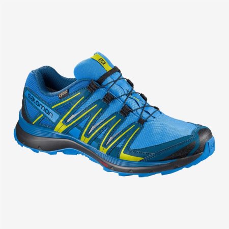 Zapatillas Trail Running Salomon XA LITE GTX Hombre Azules (ES-FRDE)